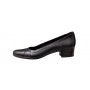 Pantofi dama casual din piele naturala Negru BOX - STD30N